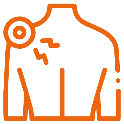 winged scapula icon